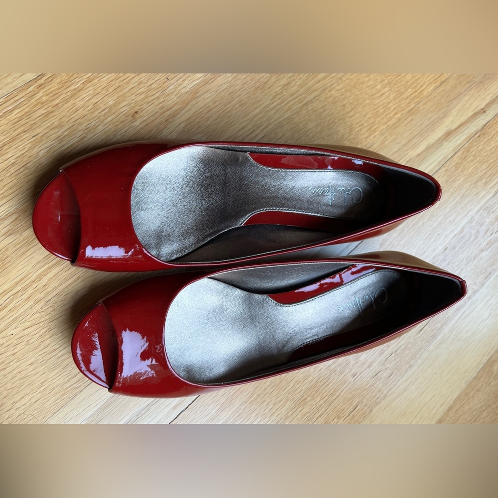 Cole Haan red Wedges